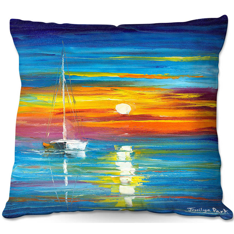 Jessilyn Park Reversible Throw Pillow, 20" H x 20" W x 5" D