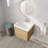 24" Wall Mounted Single Bathroom Vanity with Ceramic Top-934750984