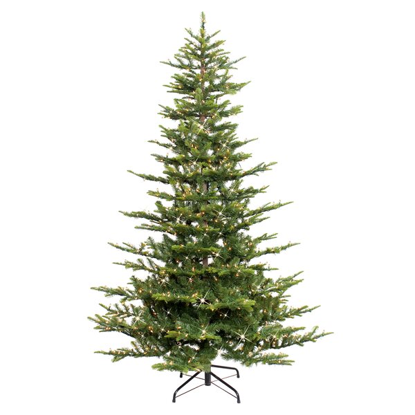 Christmas Tree with 300 LED Lights - Includes A Tree Storage Bag and Remote Control The Holiday Aisle Size: 7'6