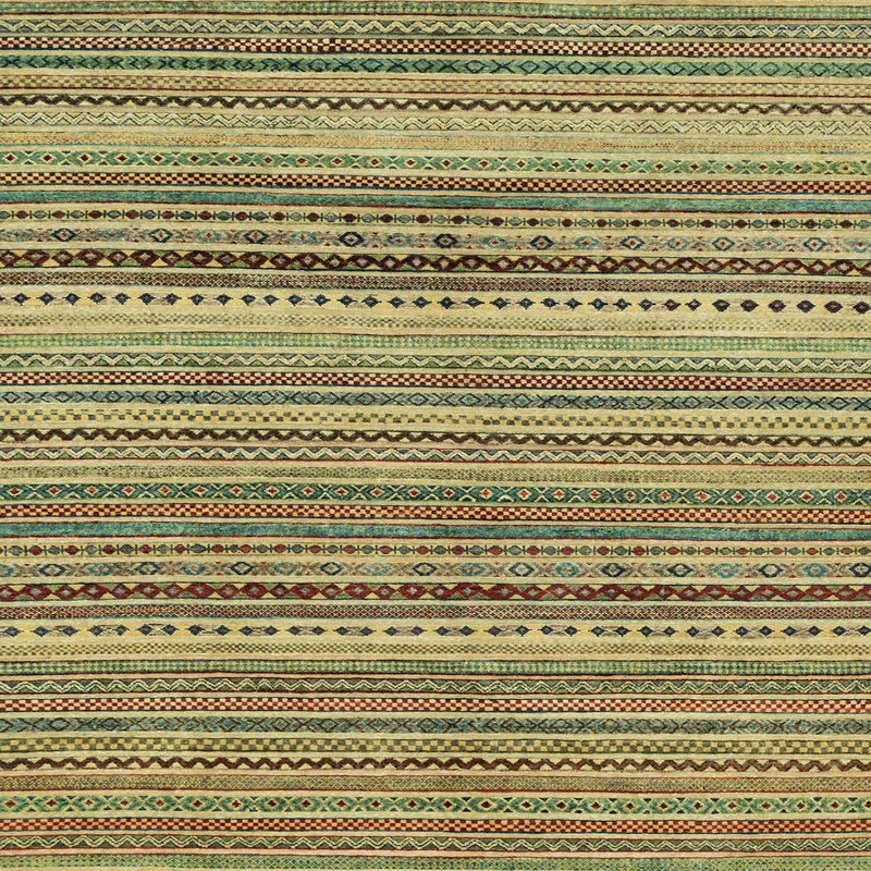 Abstract Indoor Rug, Square 4'