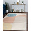 Élégant et durable tapis luxueux en laine noué à la main multicolore Jatasia-1905353295