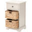 Abhiraam 40 cm W Bedside Table