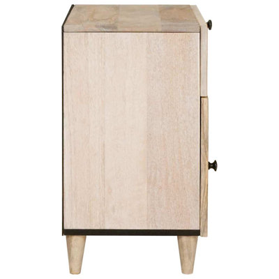50cm W Solid Wood Bedside Table