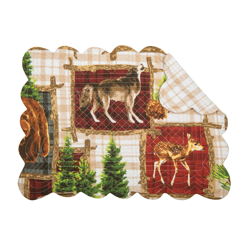Aleita Cotton Animals/Nature Rectangle Placemat