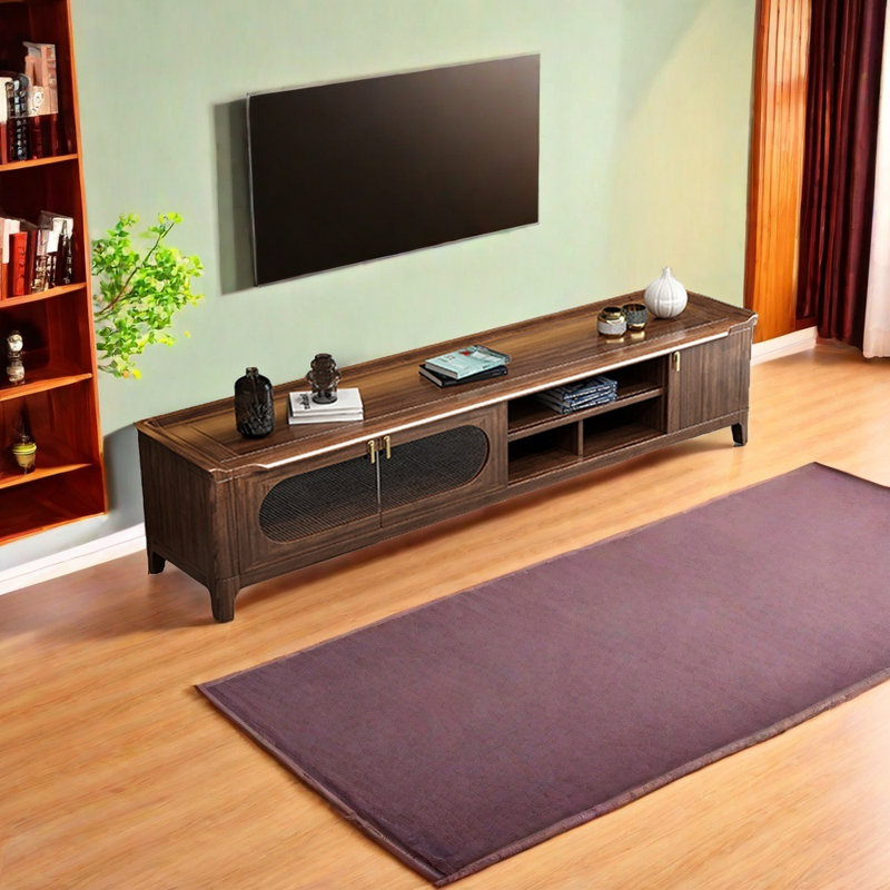 Nouveau meuble télé en noyer de style chinois