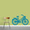 Adhésif décoratif vélo rétro