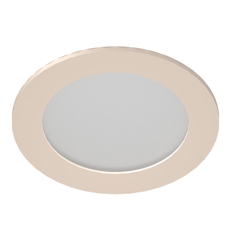 CSL Lighting Eco-Downlight 3" Wet Listed Round Trim, Champange