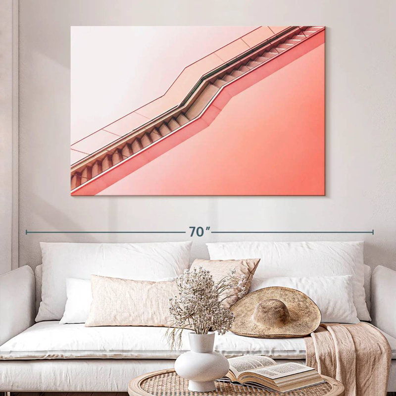 Lilie Upside Down Stairs, 34" H x 51" W