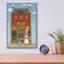 Art mural en verre «Red 8 Barrel Studio» par Viv Eisner, Red Barrel Studio®-726417395