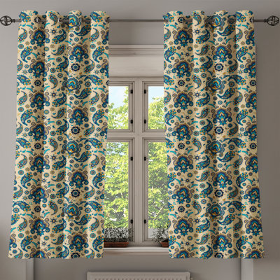 Sateen Blackout Curtain Pair