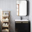 Miroir mural rectangulaire argenté, incassable, facile à installer, pour salle de bain-839622221-839622259