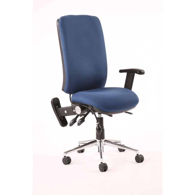 Symple Stuff Plymouth Office Chair, Blue
