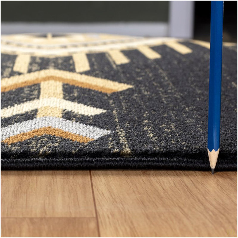 Tribes  2 Ft. 7 In. X 7 Ft. 3 In. Southwest Area Rug, Runner 2'7" x 7'3"