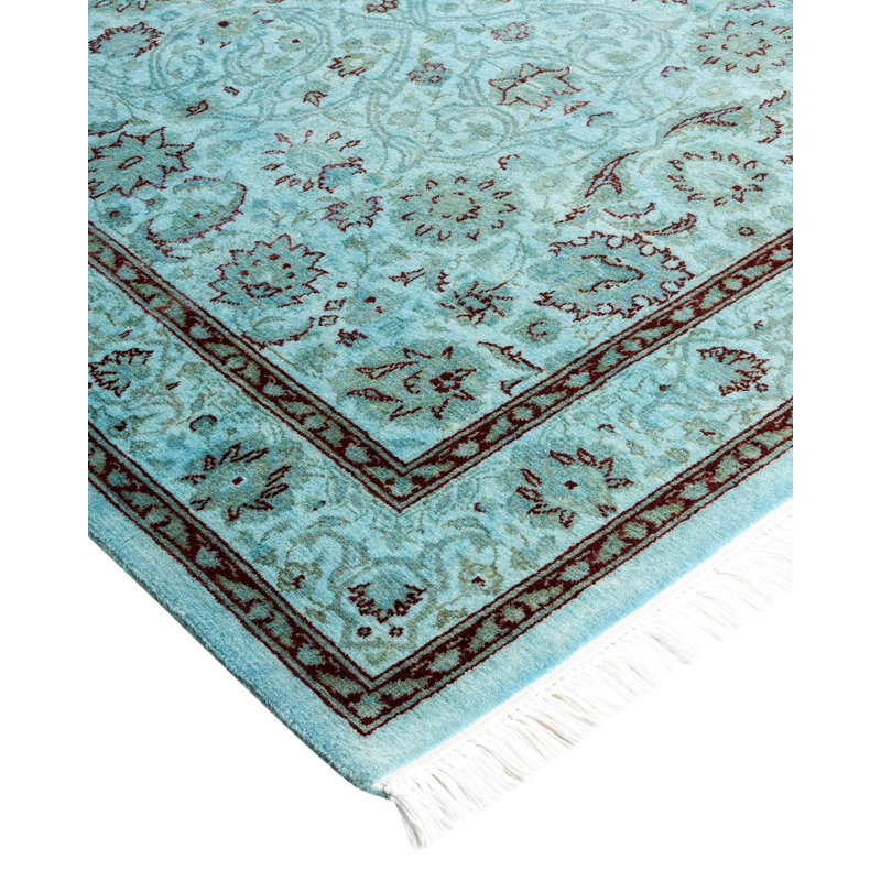Fine Vibrance One-of-a-Kind 3'2" X 5'4" Hand Knotted Area Rug