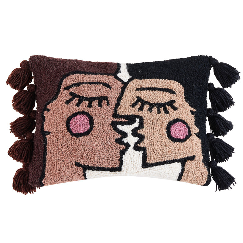 Coussin en laine Bacio