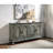Pavan Rustic Gray Finish Console Cabinet