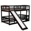 Lit superposé bas standard avec glissade par Harriet Bee-1124854576-1088208076