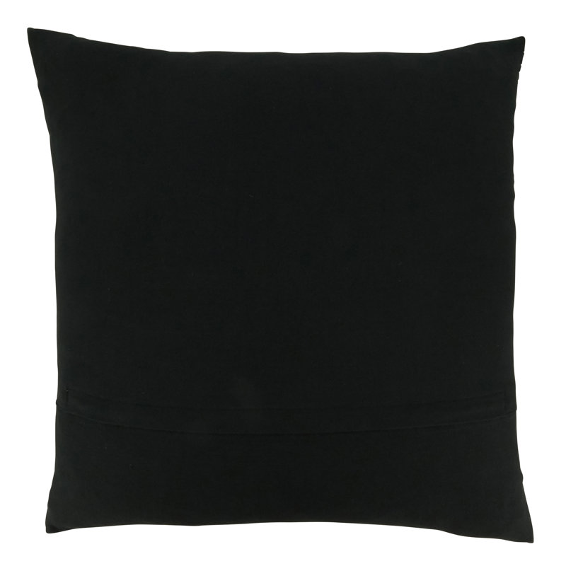 Tonga Collection Embroidered Cotton Throw Pillow, Pillow Cover Only - No Insert