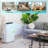 Costway 14000 BTU Wi-Fi Connected Portable Air Conditioner for 300 Square Feet with Heater and Remote Included