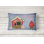 Coussin lombaire intérieur/extérieur rectangulaire pour chien house-22333759