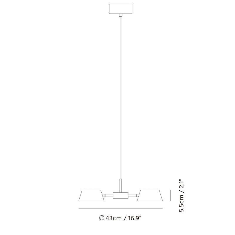 Zaina 4 - Light LED Chandelier
