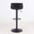 Adjustable Height Counter Stool with Metal Frame-1541795126