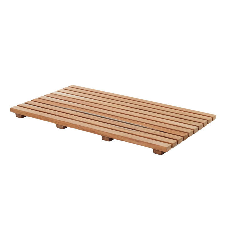 Solid Wood Bath Mat