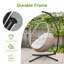Chaise hamac en acier