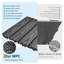 Carreaux de terrasse extérieurs 12 x 12 pouces, revêtement de sol en composite, imperméable, patio, gris, 27 pièces-128979999