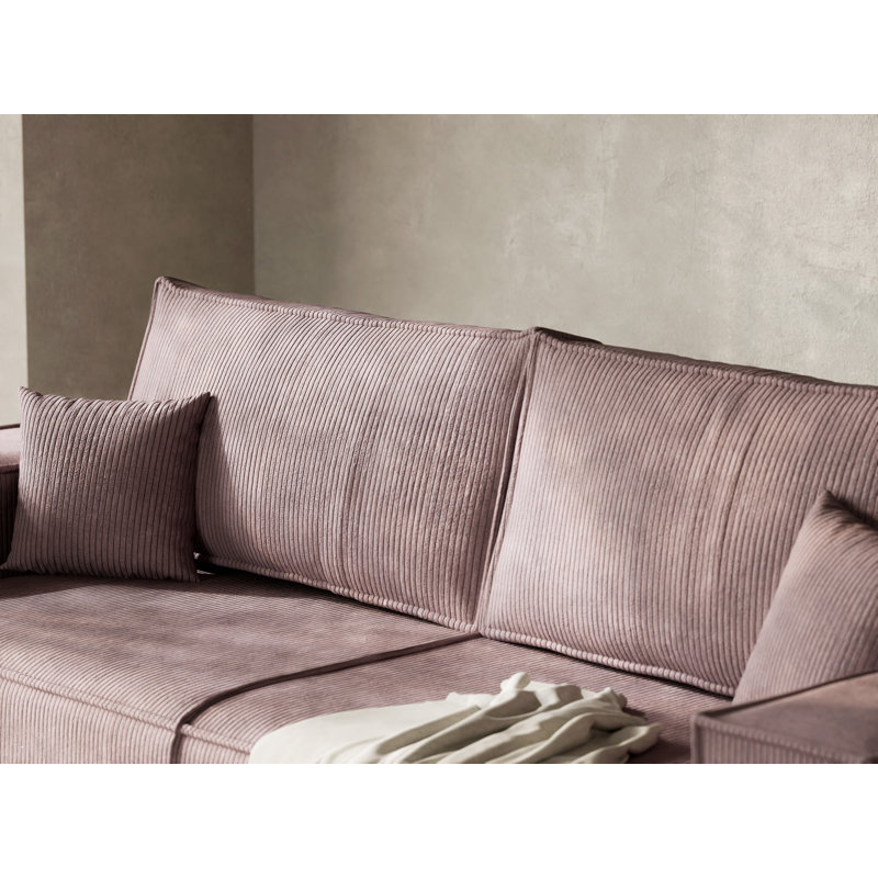 3 Seater Reclining Sofa, Purple