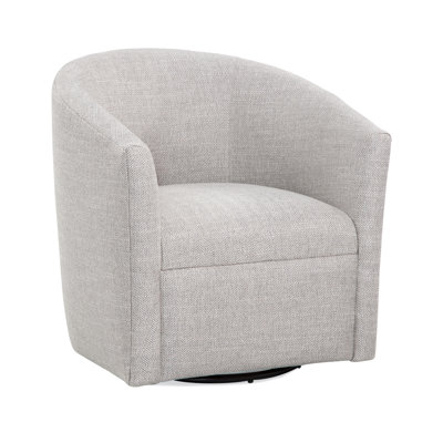 Lainey Sea Oat Swivel Barrel Chair
