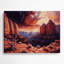 Art mural en métal rouge du sud-ouest des paysages du sud-ouest de Canyonlands 140-1115854527