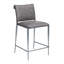 Tabouret de bar Freesia (lot de 2) gris anthracite