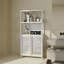 Armoire de rangement en bambou blanc