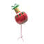 Piquet de jardin ornement boule de Noël