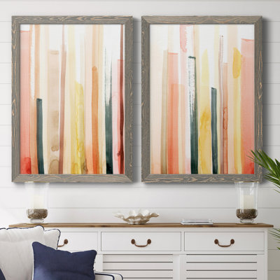 " Coral Reach I " 2 - Pieces Painting Print
