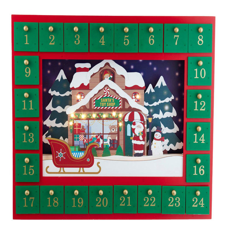 Calendrier de l'Avent Père Noël