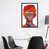Toile avec cadre noir