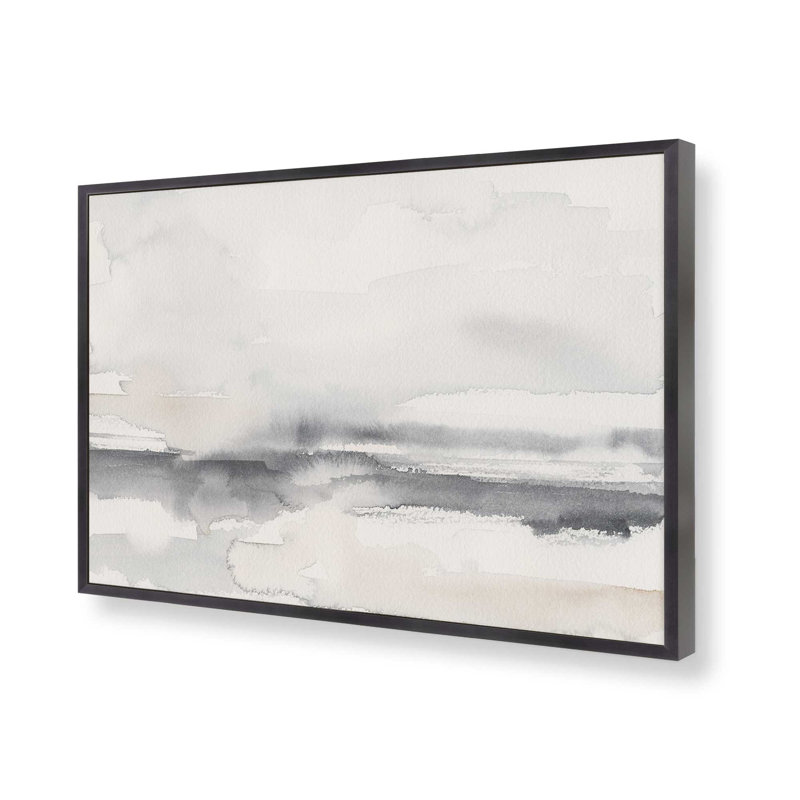 Timeless Tides II, Encadrement ouvert, zinc vieilli, H 12,25 po x l 15,25 po