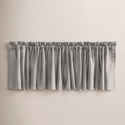 Lakeland Classic Tailored 84" Window Valance Light Filtering in Bold Colors