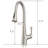 Clihome Pull Out Touchless Kitchen Faucet-61529128