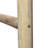 76 Inch 6-Tier Solid Wood Blanket Ladder Natural Handcrafted Towel Ladder for Bathroom, Living Room, Bedroom