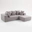 Canapé modulaire moderne avec coussins moelleux-44097159