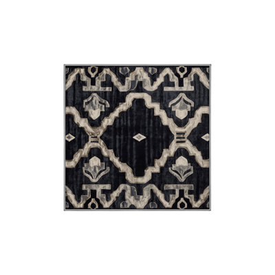 Machine Washable Gray Area Rug