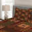 Folk Rustic Polyester Geometric Shapes Coverlet-41886777