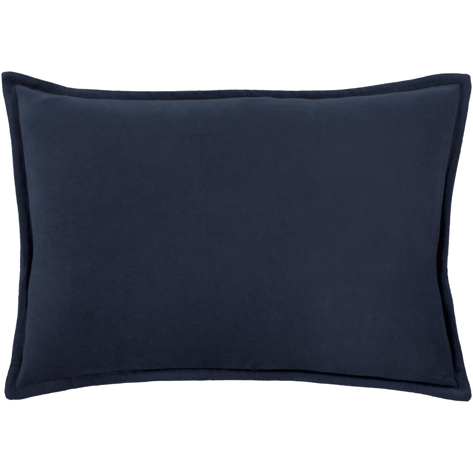 Norwin Cotton Throw Pillow, Polyester, 13"H x 19"W, Navy