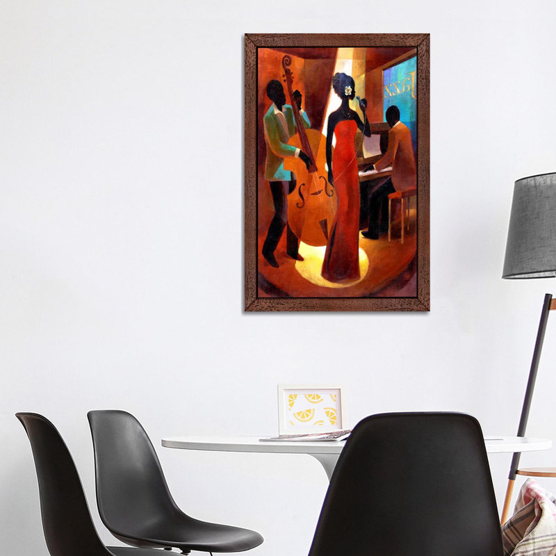 Print, Brown Framed, 66.04 cm H x 45.72 cm W