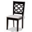 44.96cm H Polyester Blend Upholstered Side Chair in Sand-817478546-817478547