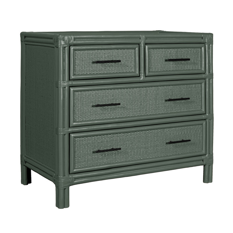 Aruba 4 - Drawer Nightstand, Evergreen