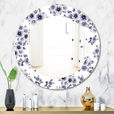 Miroir d'appoint style campagne rétro